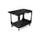Toter Utility Cart - Flat Top and Straight Handle 44x25.3x32.3 - Black UCF00-S - alternate 1